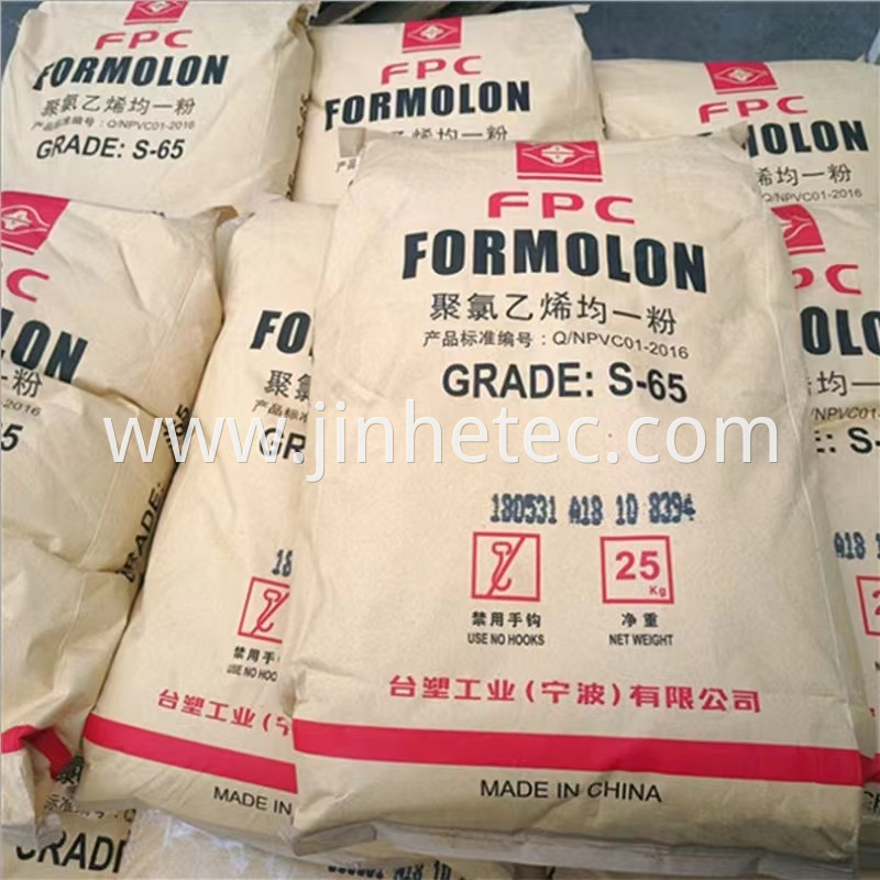 Ethylene Based Formosa Ningbo PVC Resin S65